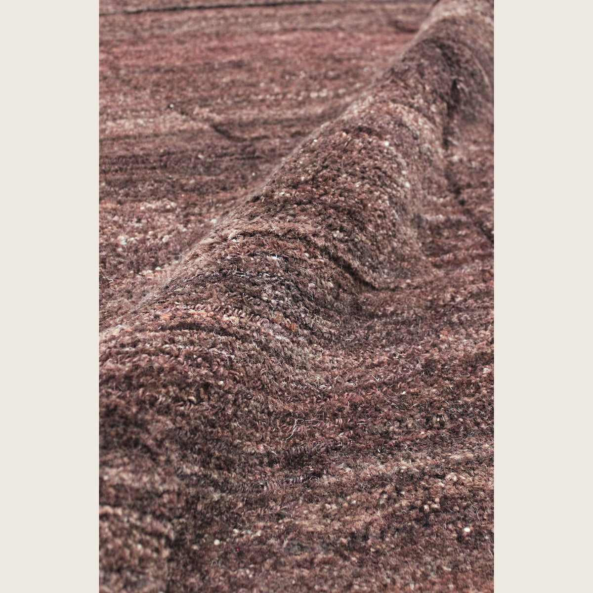 Merlot Textured Wool Rug - 8' x 10'