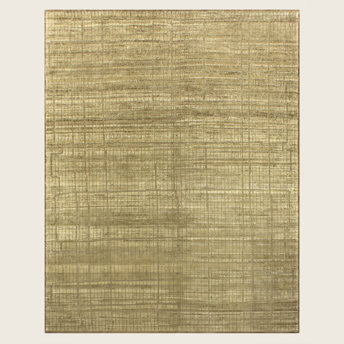 Natural Textured Wool Rug - 8' x 10'
