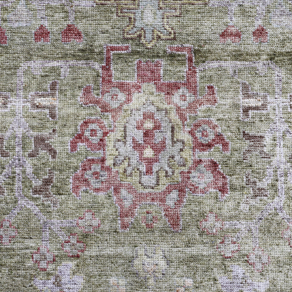 Sage Alchemy Traditional Silk Rug - 9'10" x 12'1"