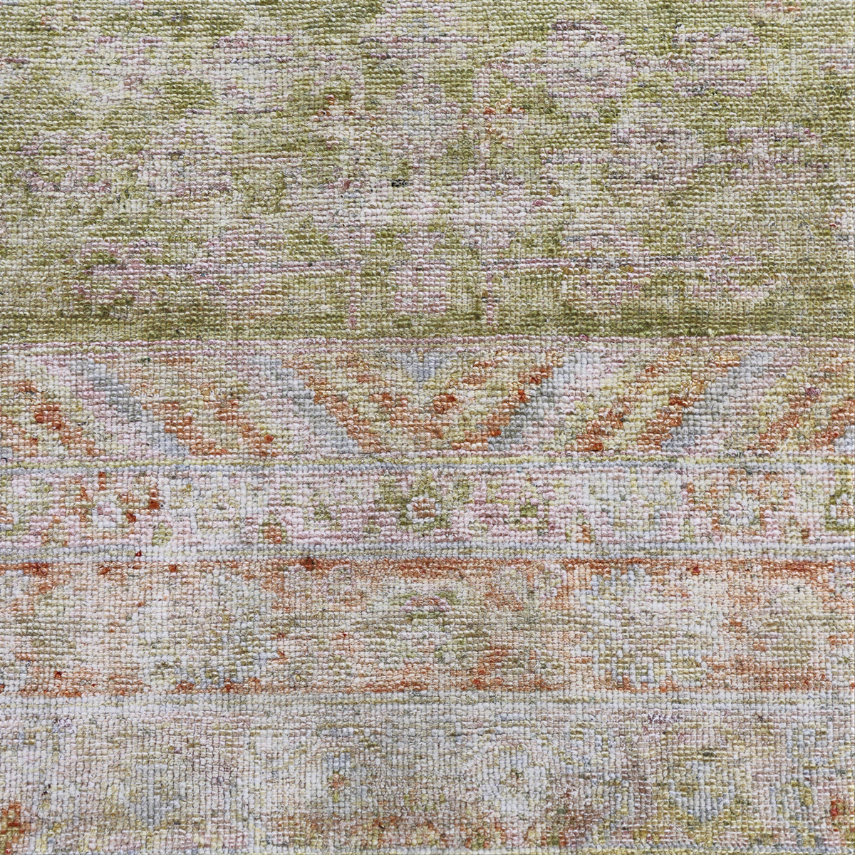 Sage Alchemy Traditional Silk Rug - 9' x 11'8"